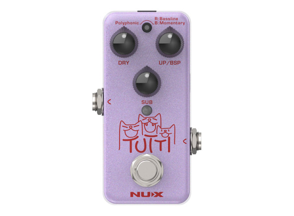 Nux NPO-2 Tutti Polyphonic Octave Pedal Nux NPO-2 Tutti Polyphonic Octave Pedal